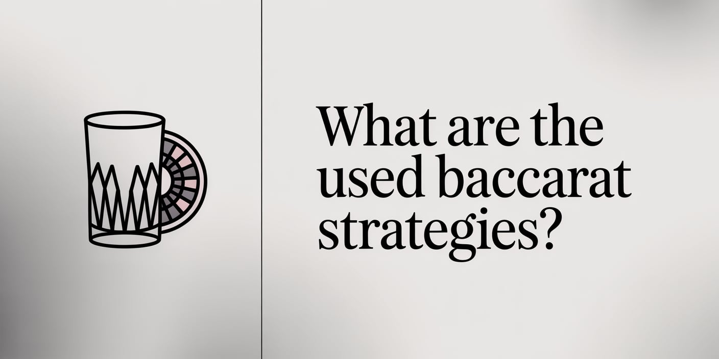 What Are the Used Baccarat Strategies?